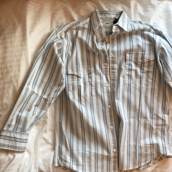 levis striped shirt - Picture 4 of 5